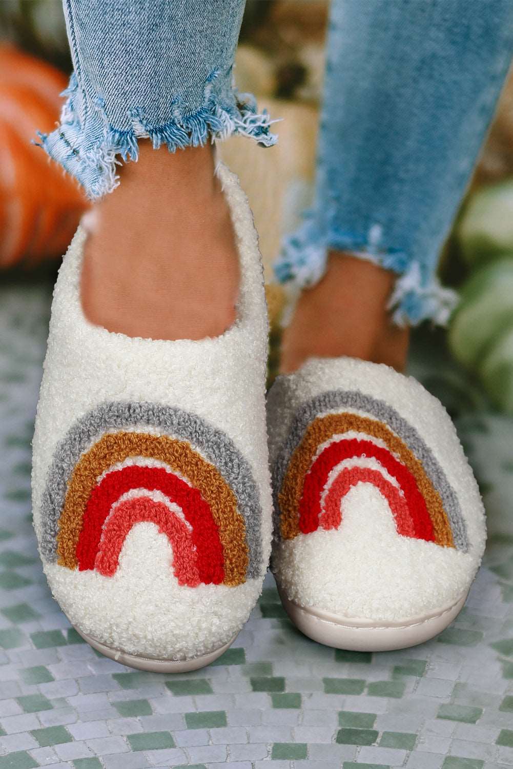 Rainbow Slippers