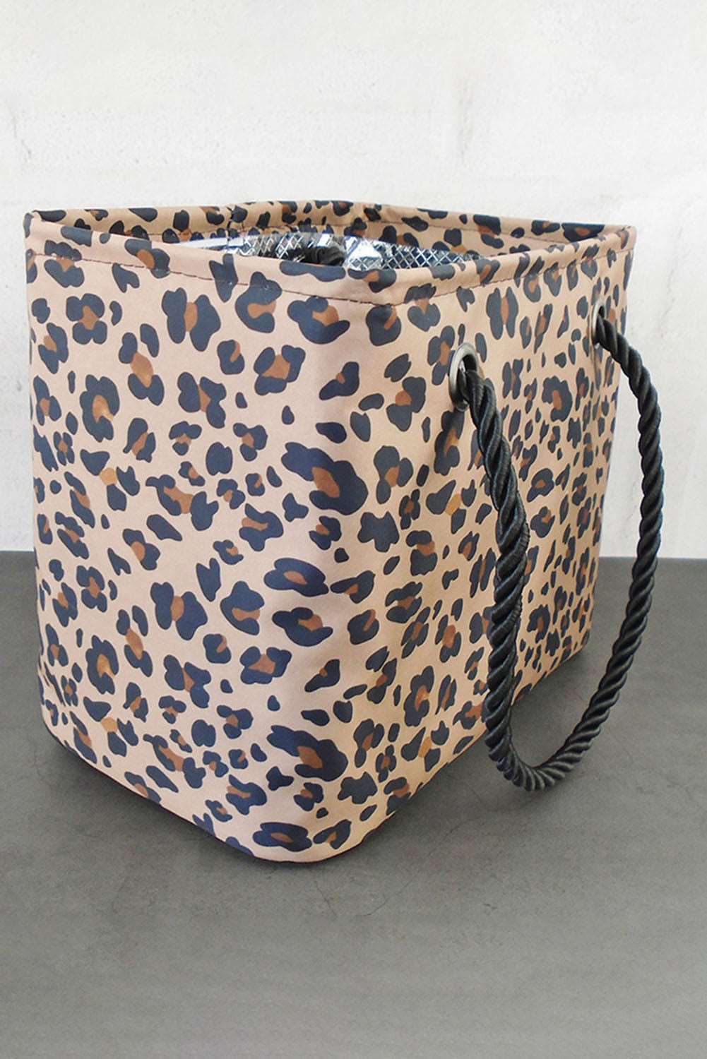 Leopard Canvas Tote