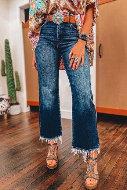 The Kelsey High Waist Flared Jeans