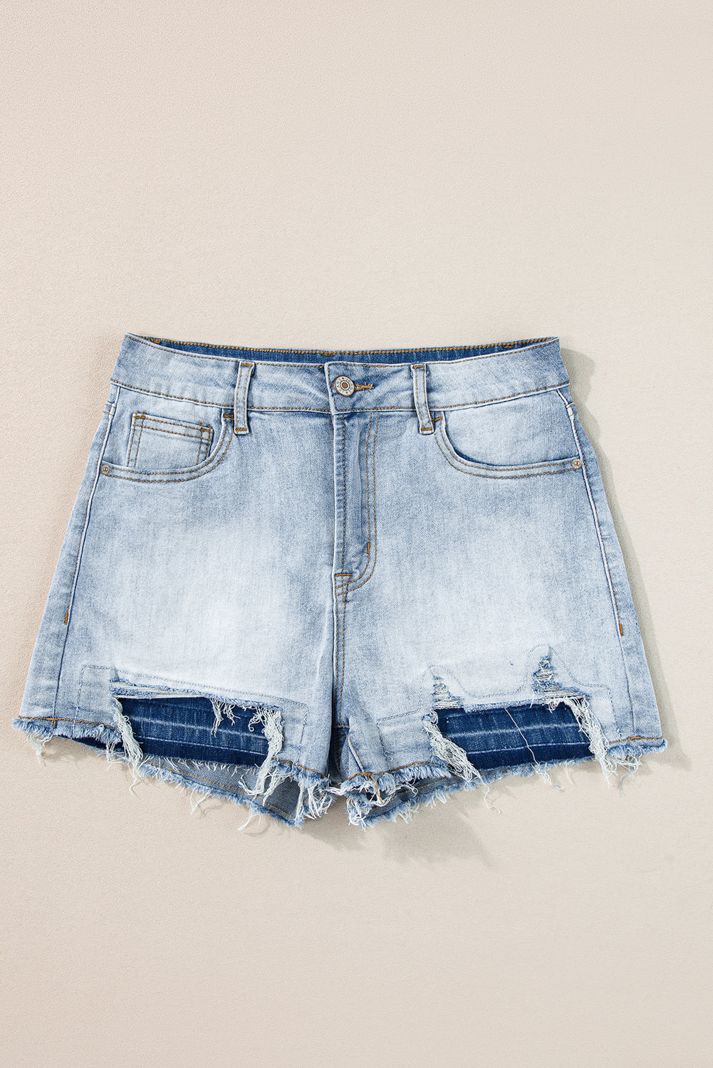 The Anna Raw Edge Jean Shorts