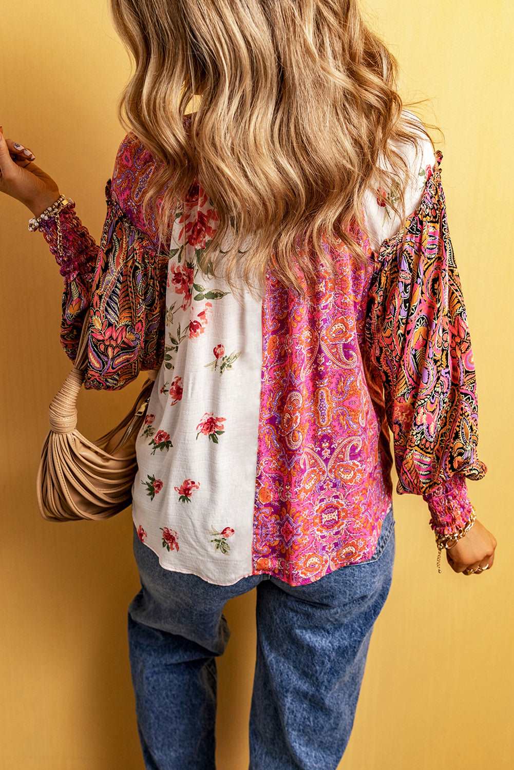 All For Love Floral Blouse