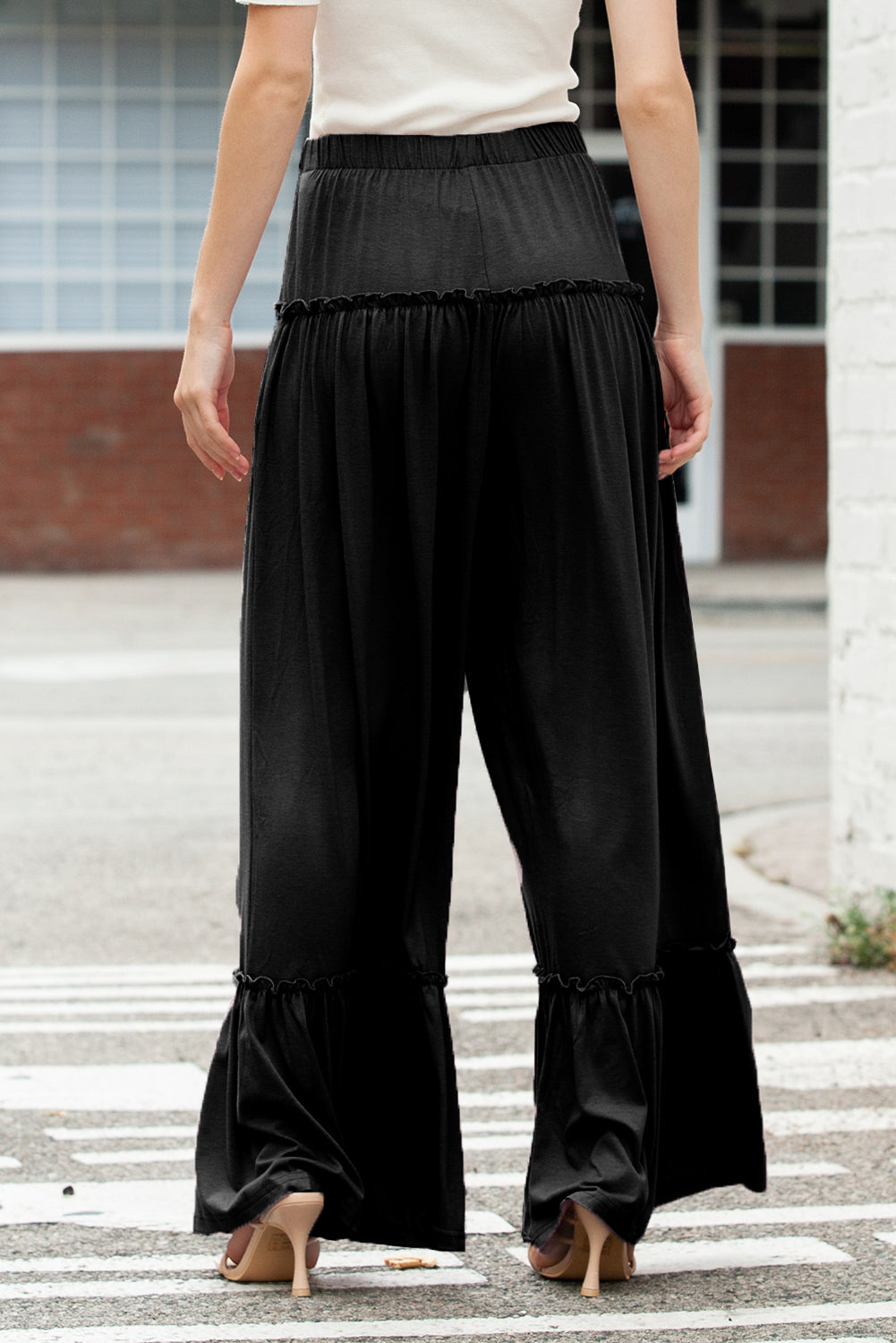 Watching The Sunset High Waist Wide Leg Pants