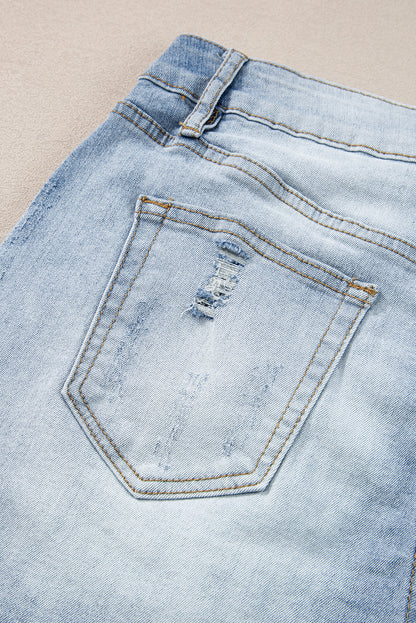 The Anna Raw Edge Jean Shorts