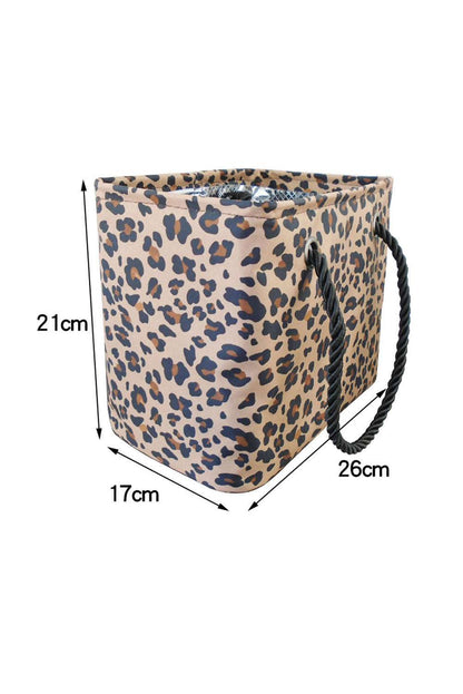 Leopard Canvas Tote