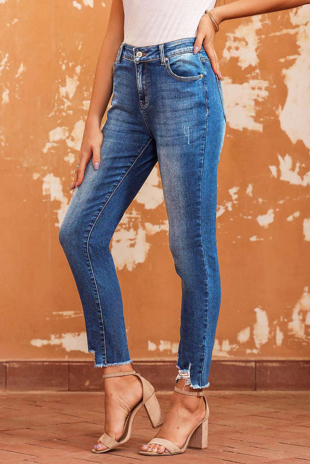 Hallie Ankle Length Skinny Jeans