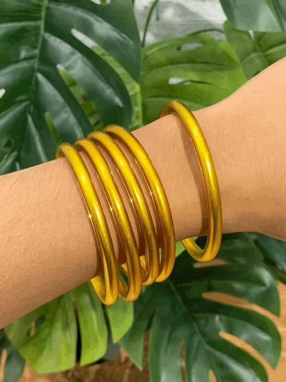 Set Of Five: Buda Girl Dupe Bangles