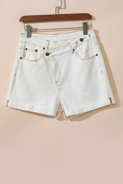 All Mixed Up Denim Shorts