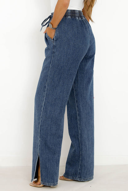 The Serena High Waist Wide Leg Jeans