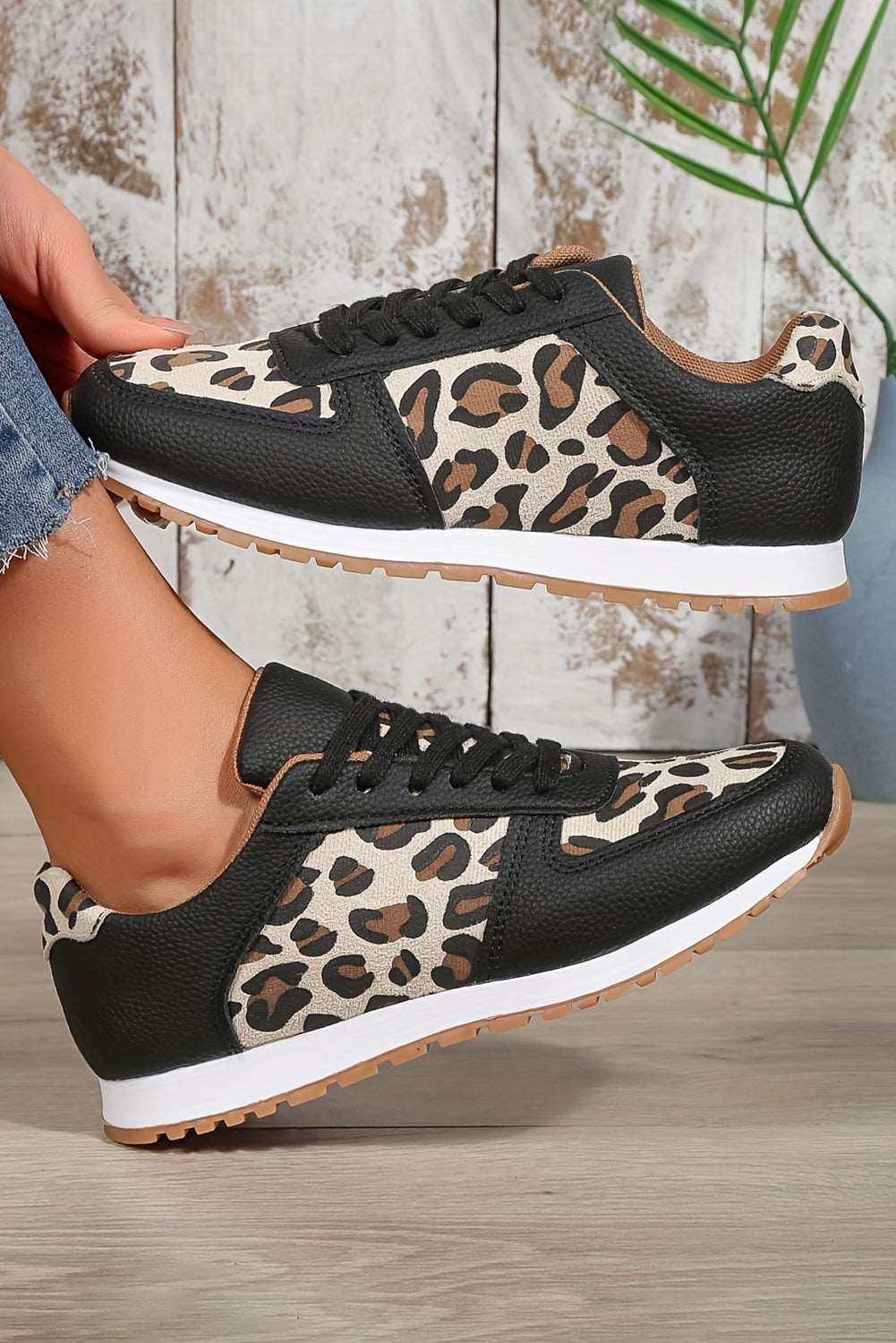 Run Wild Leopard Sneakers