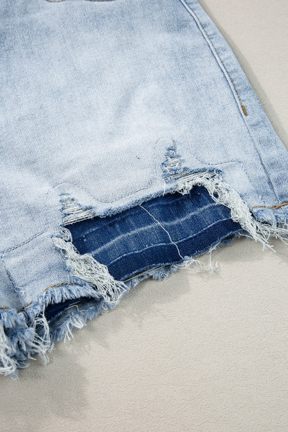 The Anna Raw Edge Jean Shorts