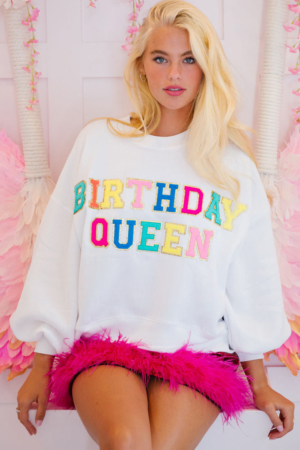 BIRTHDAY QUEEN Sweatshirt