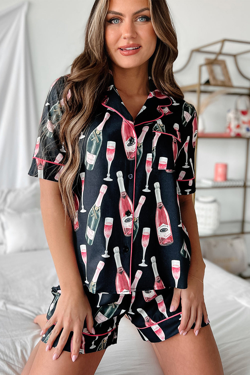 Poppin Bottles Pajamas Set