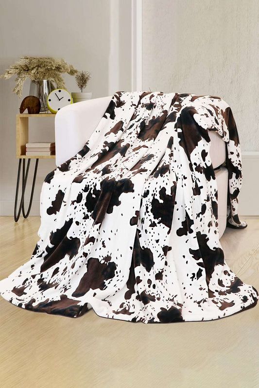 Cow Plush Blanket