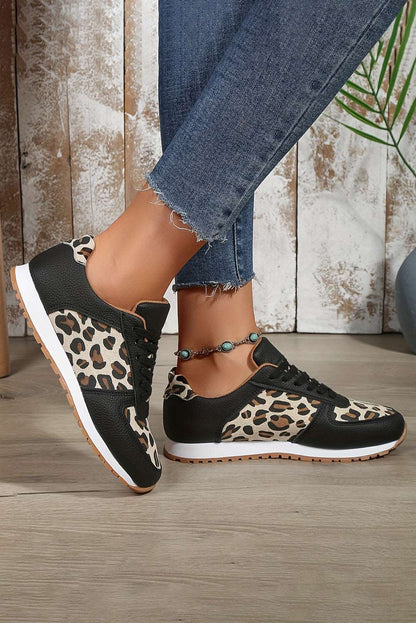 Run Wild Leopard Sneakers