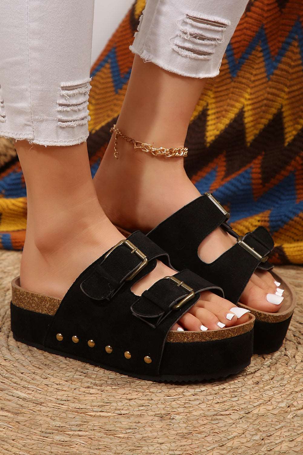 Summertime Bliss Platform Sandal